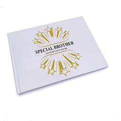 Personalised Special Brother Guest Book