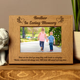 Brother Memorial Remembrance Photo Frame