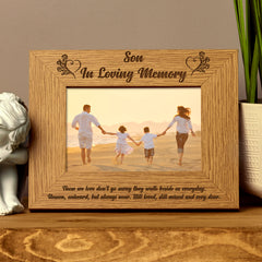 Son Memorial Remembrance Photo Frame
