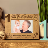 My First Birthday Photo Frame 1st Keepsake Gift - ukgiftstoreonline