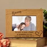 Personalised Nanny As Wonderful As You Photo Frame gift - ukgiftstoreonline