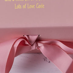 ukgiftstoreonline Personalised Auntie Pink Gift Box With Sentiment