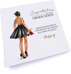 Personalised Female Girls Graduation Photo Album Keepsake Gift