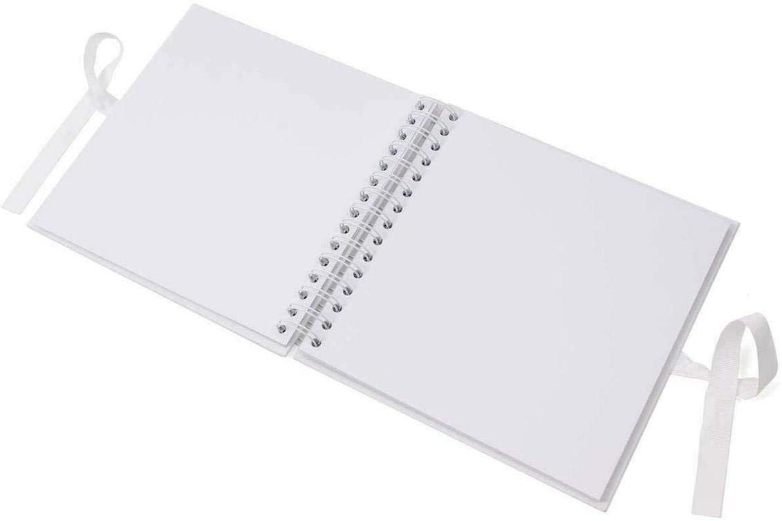 21st Birthday Balloon White Scrapbook Guest Book Or Photo Album with Gold Script Birthday Photo Album ukgiftstoreonline