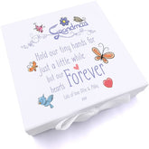 ukgiftstoreonline Personalised Grandma Hold Our Hands Keepsake Memory Box