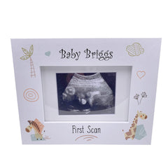 Personalised Baby Scan Photo Frame Gift First Scan