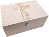 Communion Keepsake Gift Personalised Wooden Memory Box