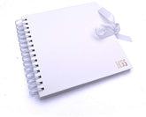 Personalised Initials Metal Stamped Scrapbook Photo Album Or Guest Book
