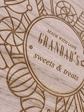 ukgiftstoreonline Personalised Sweets and Candy Wooden Box Gift