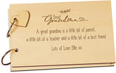 Personalised Great Grandma Sentiment Scrap Book or Guest Book