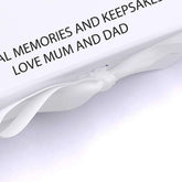 ukgiftstoreonline Personalised Any Name, Alphabet and Sentiment Gift Keepsake Memory Box