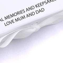 ukgiftstoreonline Personalised Any Name, Alphabet and Sentiment Gift Keepsake Memory Box