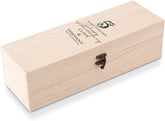 Personalised 5th Anniversary Wooden Wine or Champagne Box Gift