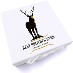 ukgiftstoreonline Personalised Best Brother Ever Keepsake Memory Box