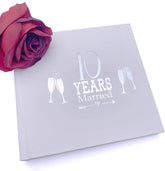 ukgiftstoreonline 10th Anniversary Gift Photo Album For 50 x 6 by 4 Photos