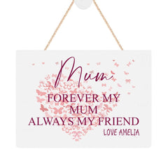 ukgiftstoreonline Personalised Mum Sentiment Keepsake Plaque Gift