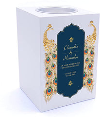 Personalised Indian Themed Wedding Tea Light Holder