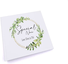 Personalised Special Nan Wreath Design Photo Album