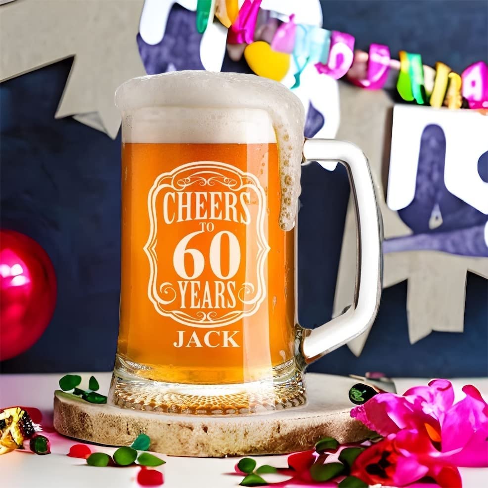 Tankard Per Anniversari Boccale Personalizzato Per Birra – Regalo - Foto 4