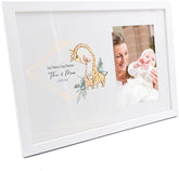 Personalised First Mothers Day Photo Frame With Giraffes