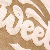 ukgiftstoreonline Personalised Sweets Wooden Box Gift