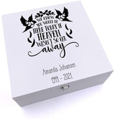 ukgiftstoreonline Personalised We Know You Would Be Here Remembrance Keepsake Wooden Box