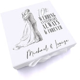 ukgiftstoreonline Personalised 10th Anniversary Gift Keepsake Memory Box