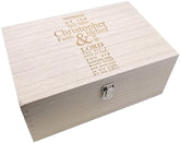 Confirmation Keepsake Gift Personalised Wooden Memory Box