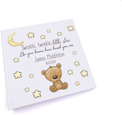 ukgiftstoreonline Personalised Baby Photo album Twinkle Twinkle Little Star