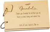 Personalised Grandad Sentiment Scrap Book or Guest Book