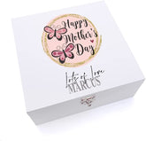 ukgiftstoreonline Personalised Happy Keepsake Wooden Box