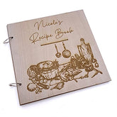 ukgiftstoreonline Personalised Recipe Book Keepsake Gift