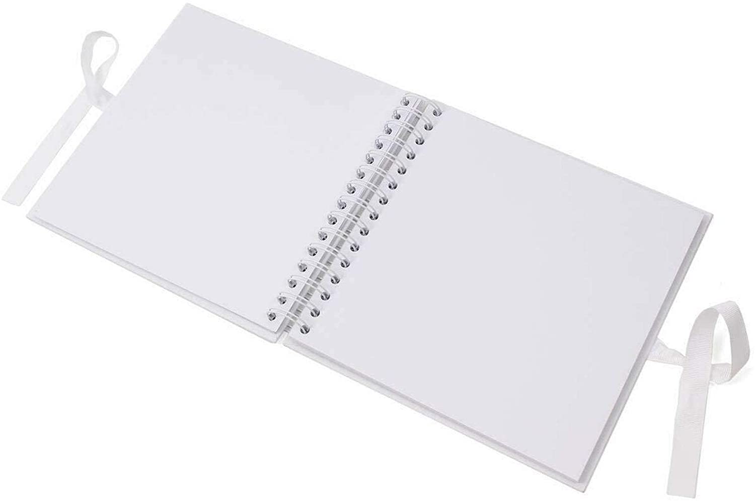 Graduation White Scrapbook, Guest Book Or Photo Album with Silver Script Scrapbook Guest Book ukgiftstoreonline