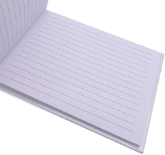 Personalised 21st Birthday Gift for Him Guest Book Gold Wreath Design