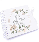 Personalised Baby Shower Scrapbook Photo album