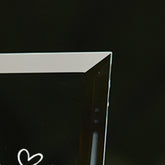 Personalised Wedding Day Glass Plaque Gift