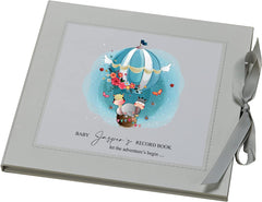 ukgiftstoreonline Personalised Baby Keepsake Memories Record Book With Balloon