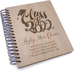 Personalised Graduation Photo Album Engraved Gift With Year