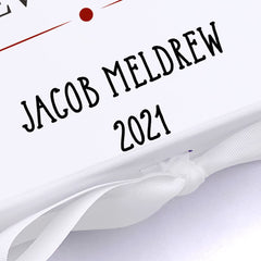 ukgiftstoreonline Personalised My First Christmas Eve Box With Reindeer & Tree Design