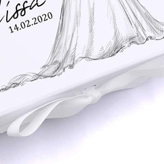 ukgiftstoreonline Personalised To My Beautiful Bride Wedding Gift Keepsake Memory Box UV-17