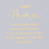 ukgiftstoreonline Personalised Mum White Gift Box With Sentiment