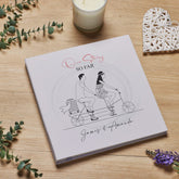 Personalised Large Linen Our Story So Far Photo Album Gift
