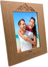 Our Greatest Adventure Photo Frame gift Portrait