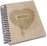 Personalised Large Engraved Wooden Named Dog or Cat Photo Album Gift