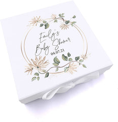 ukgiftstoreonline Personalised Baby Shower Keepsake Memory Box Gift