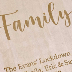 ukgiftstoreonline Personalised Family Photo Album Large Scrapbook