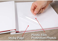 Personalised 18th Birthday Photo Album Linen Cover With Leaf Design