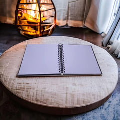 Graduation Memories With Tassel Grey Guest Book or Scrapbook Album Gold Print