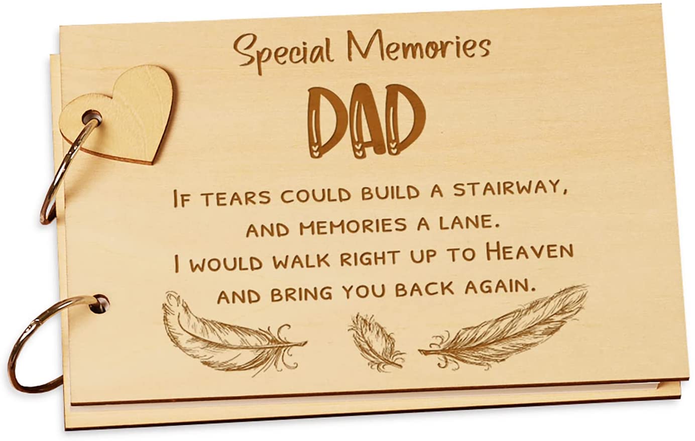 Dad In Loving Memory Scrap Book Photo Album Guest Book Scrapbook ukgiftstoreonline