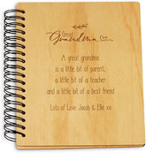 Personalised Great Grandma Sentiment Wooden Photo Album Engraved Gift